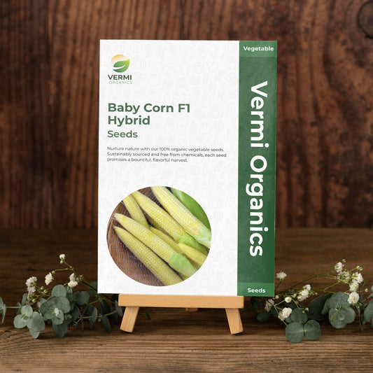 Buy Baby Corn F1 Hybrid - Vegetable Seeds Pack of 50
