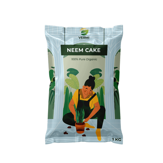 Neem Cake Powder 1 Kg - Vermi Organics