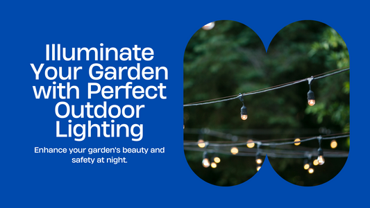 Choosing the right outdoor lighting to enhance your garden at night