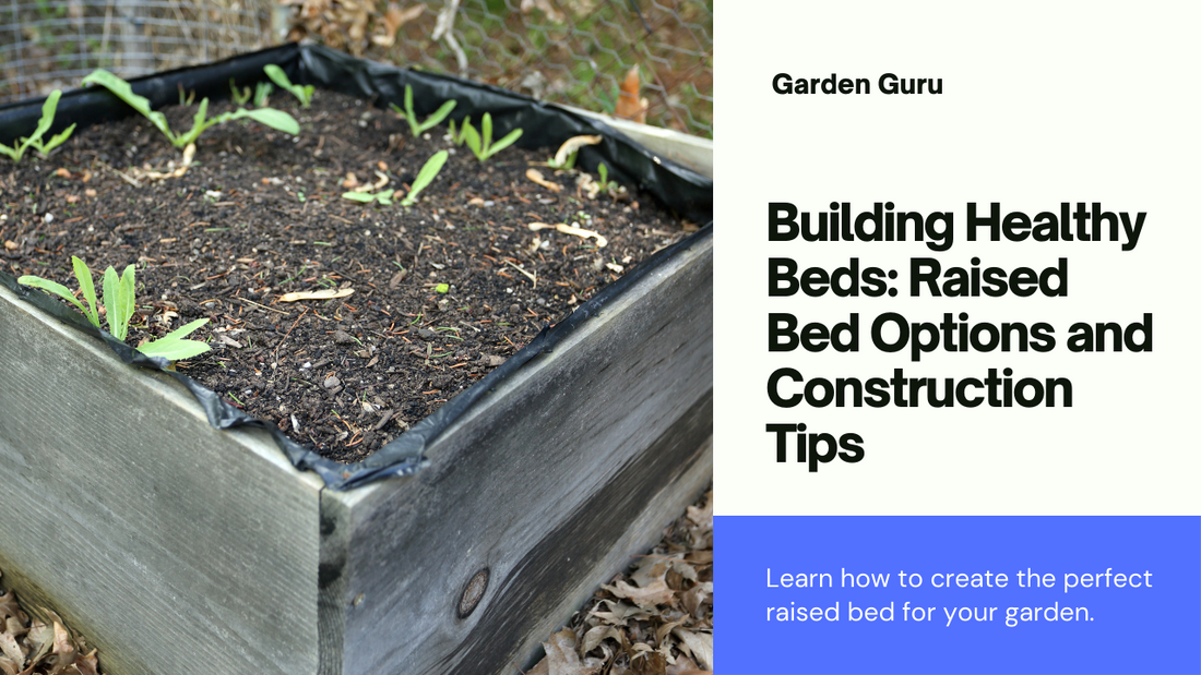 Building Healthy Beds: Raised Bed Options and Construction Tips