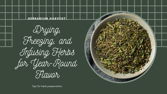 Herbarium Harvest: Drying, Freezing, and Infusing Herbs for Year-Round Flavor