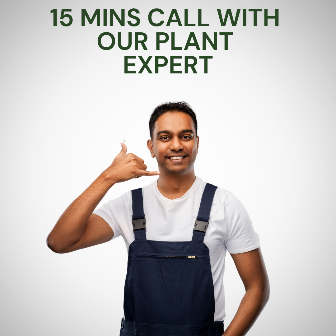 Book a 15 mins Consultation Call with plant Expert