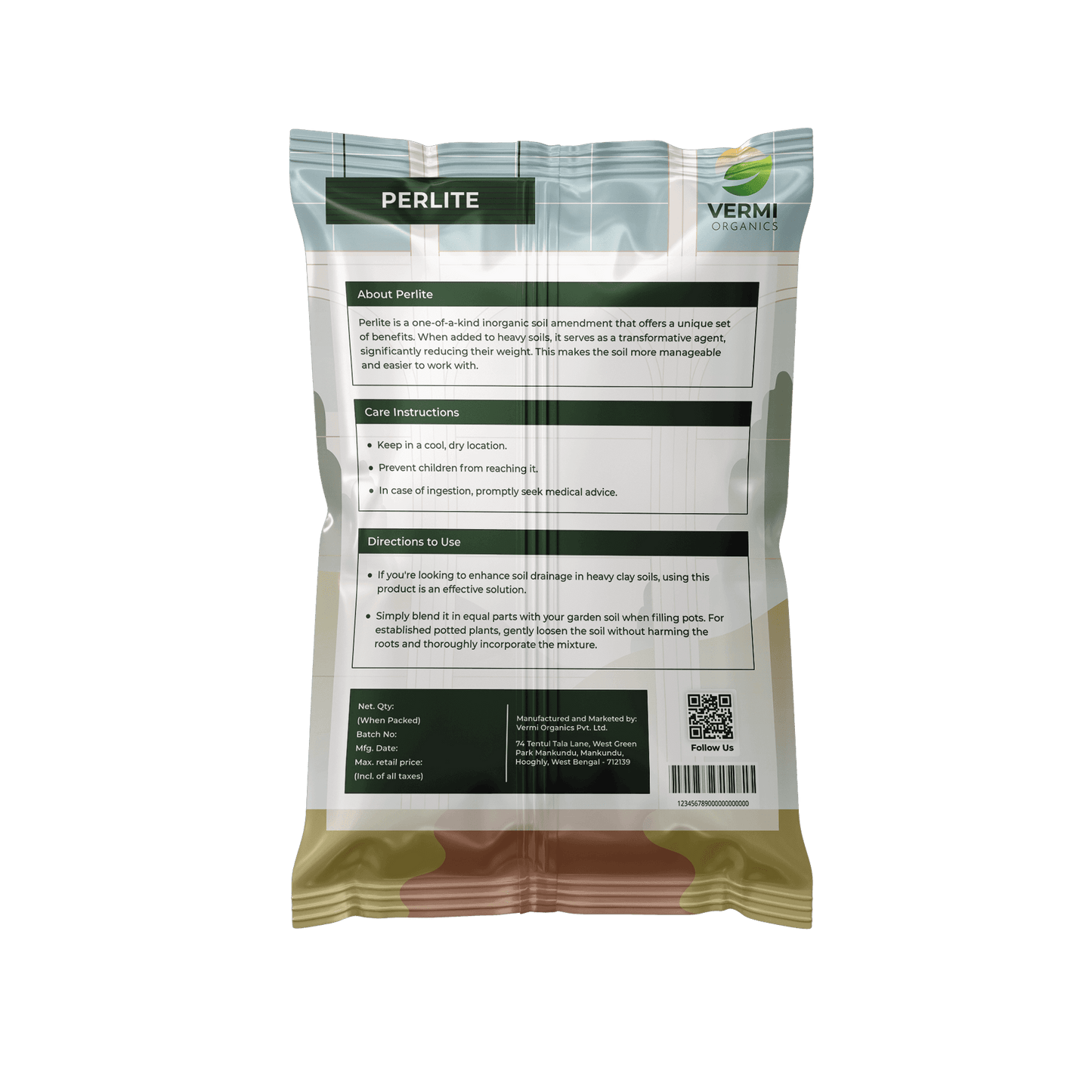 Perlite 500 Gms Pure Organic