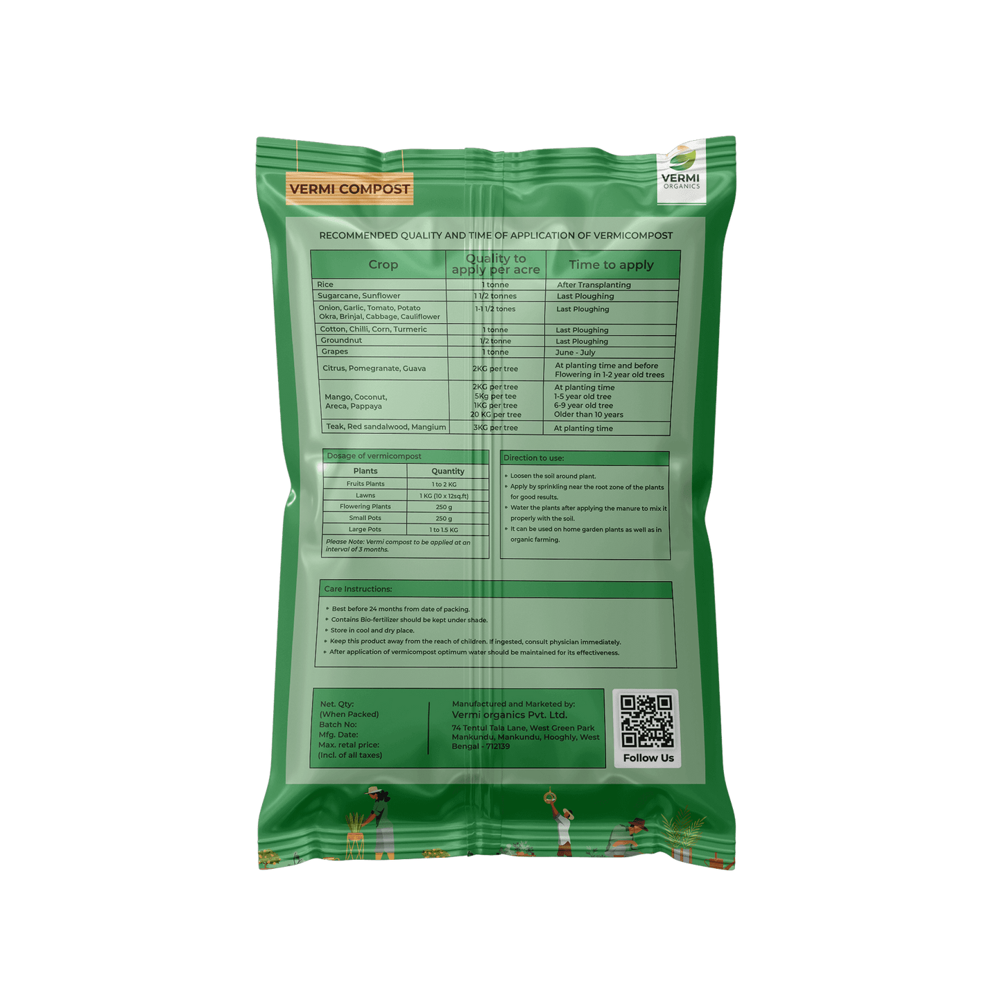 Vermi Compost 5 Kg Bag